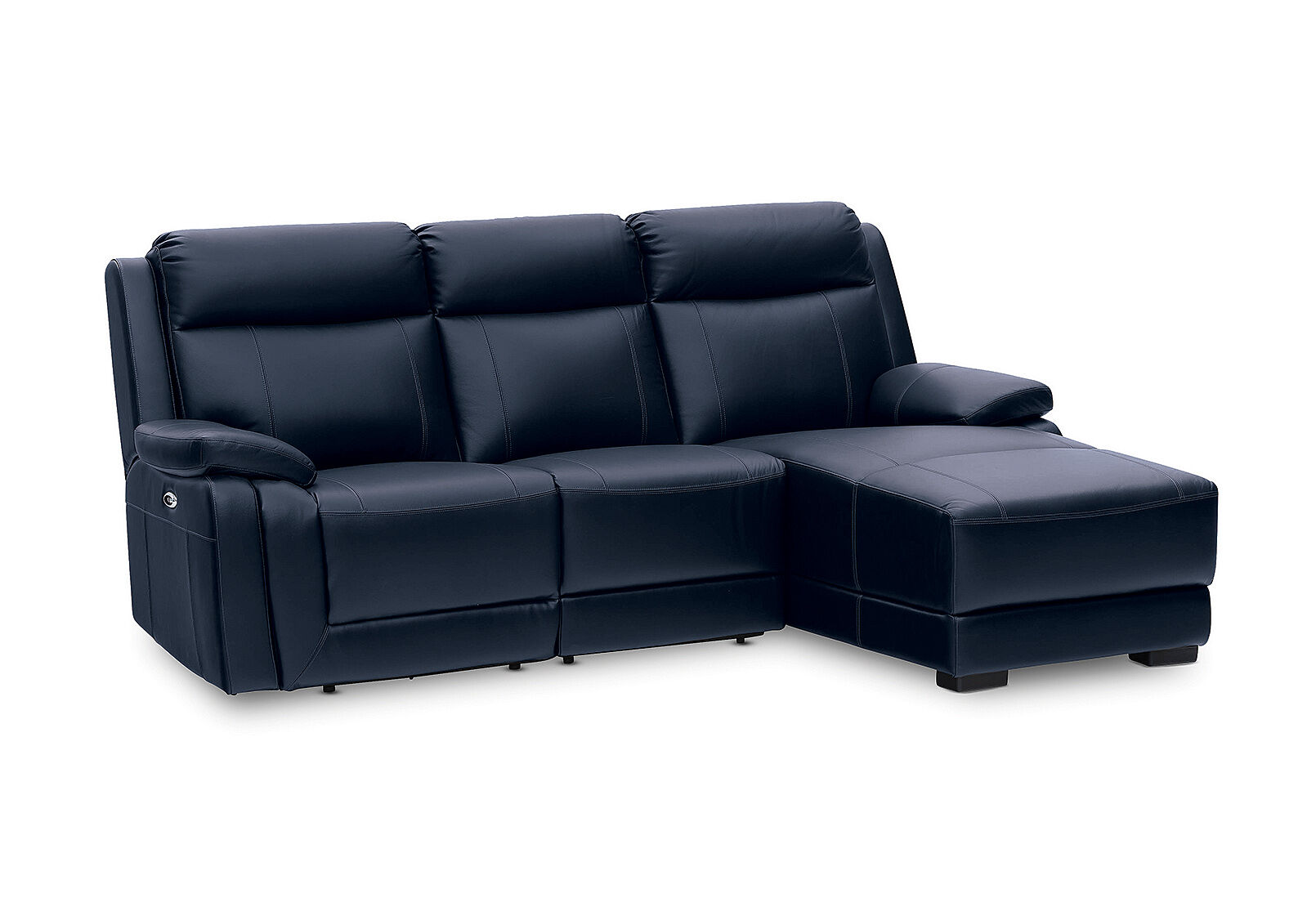 SAN MARCO - Leather 3 Seater Right-Hand Facing Chaise SAN MARCO