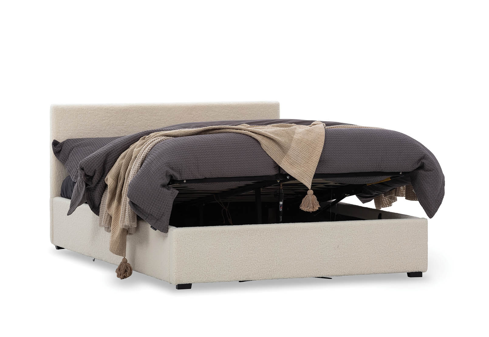 PAGOSA - Boucle Queen Lift Bed PAGOSA