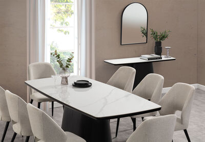 DORVAL - 9 Piece Dining Suite