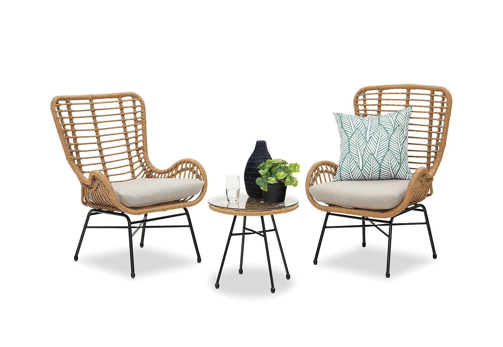 LACY - 3 Piece Outdoor Setting LACY