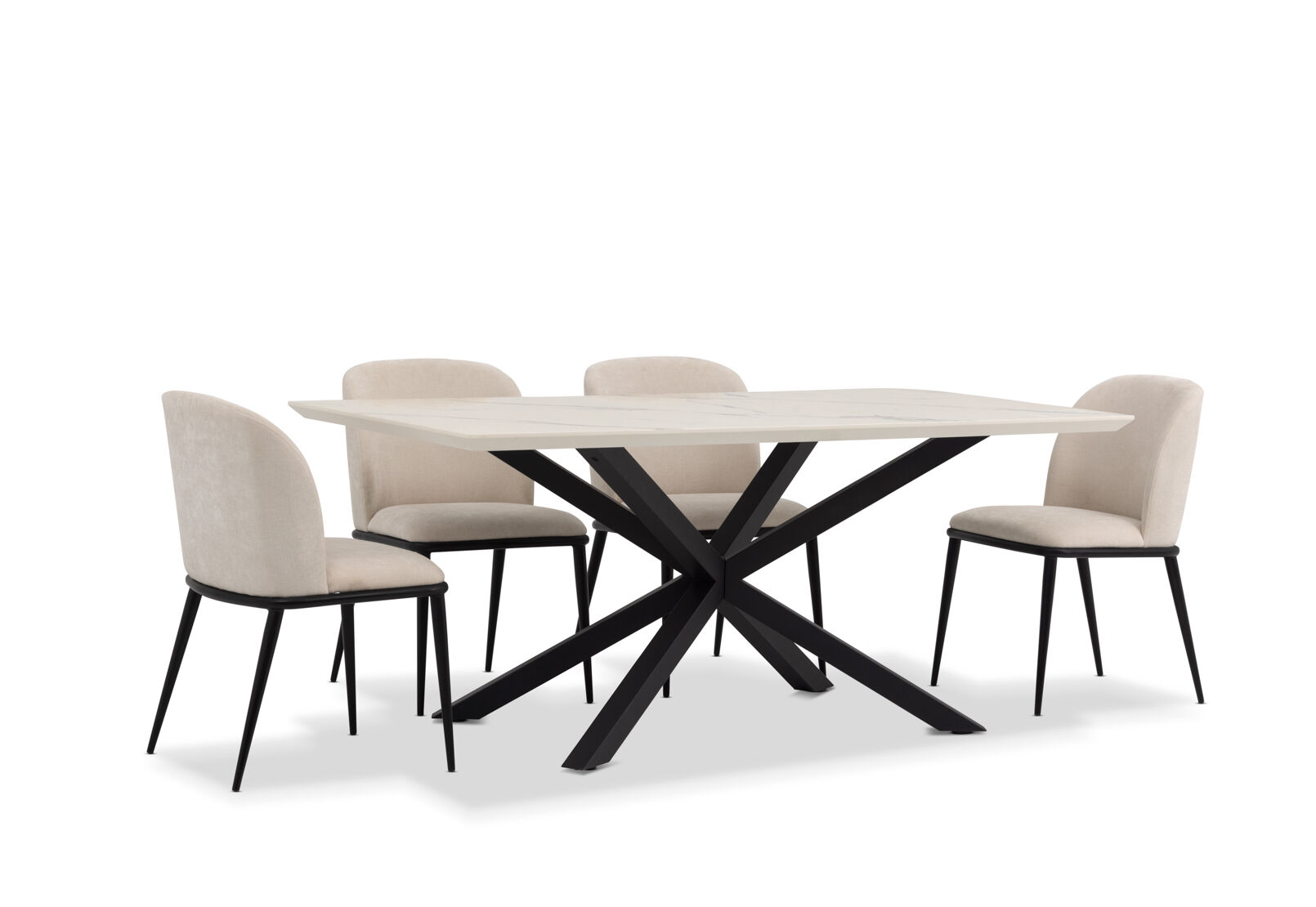 ARABELLA - 7 Piece Dining Suite with Cedric Dining Chairs ARABELLA