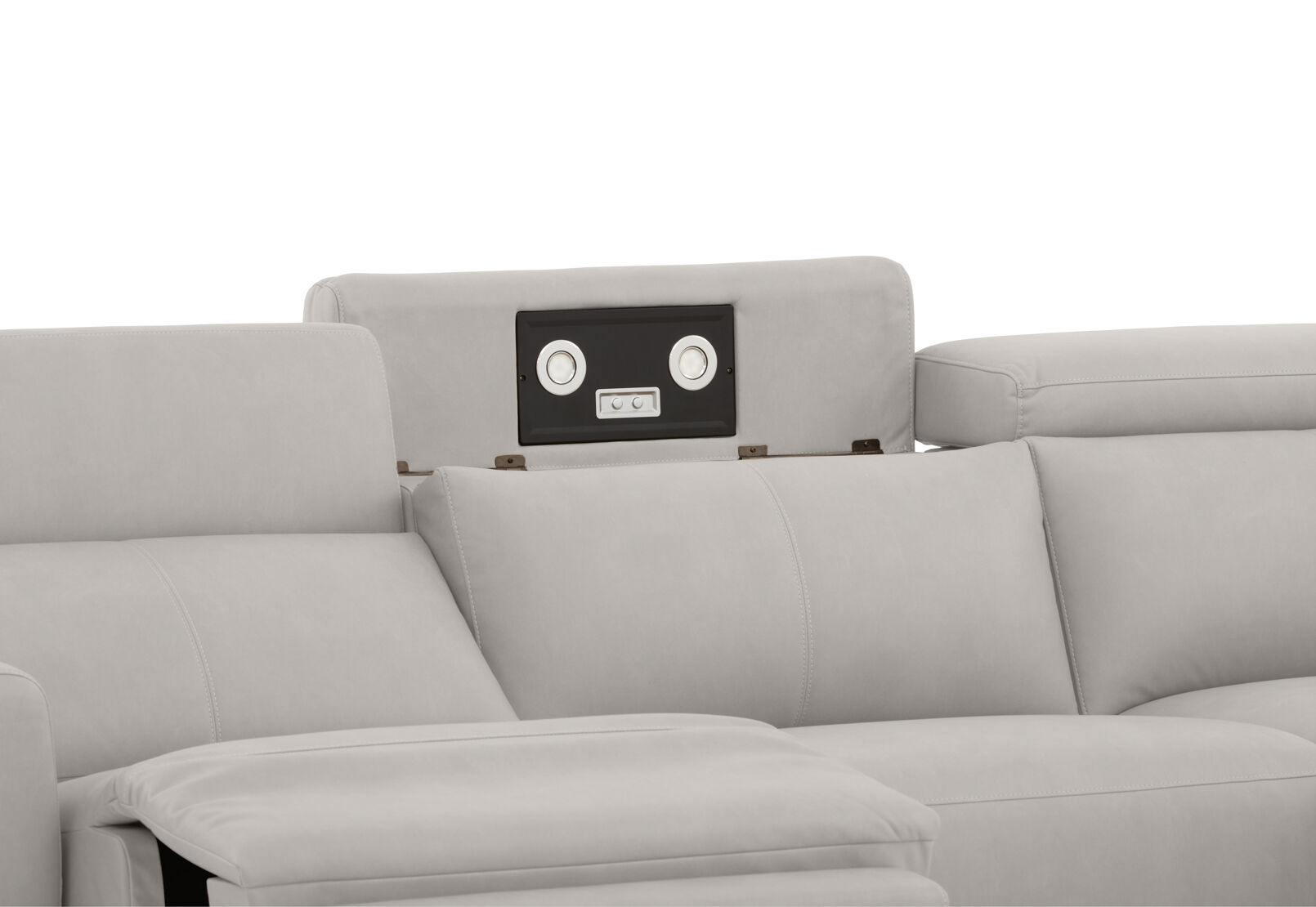 GAGE FABRIC - 3 Seater Sofa with Electric Recliner & RHF Chaise GAGE FABRIC