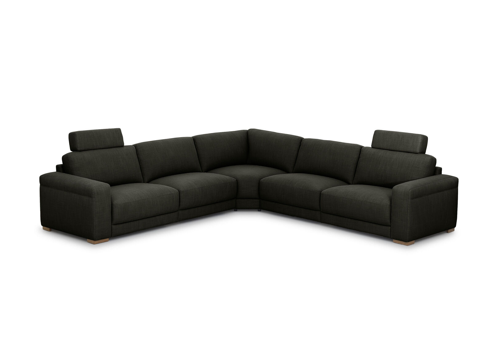 LEONE FABRIC - 5 Seater Corner Lounge LEONE FABRIC