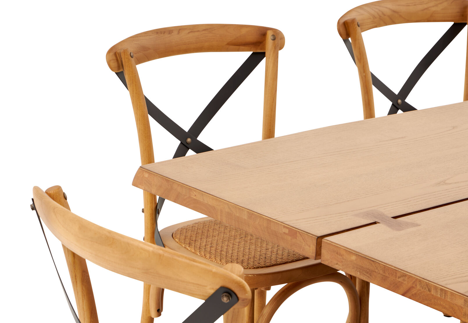 EVENDALE - 9 Piece Dining Suite with Avantee Dining Chairs. EVENDALE
