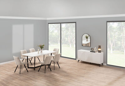PREEDA - 7 Piece Suite with Vesta Dining Chairs.