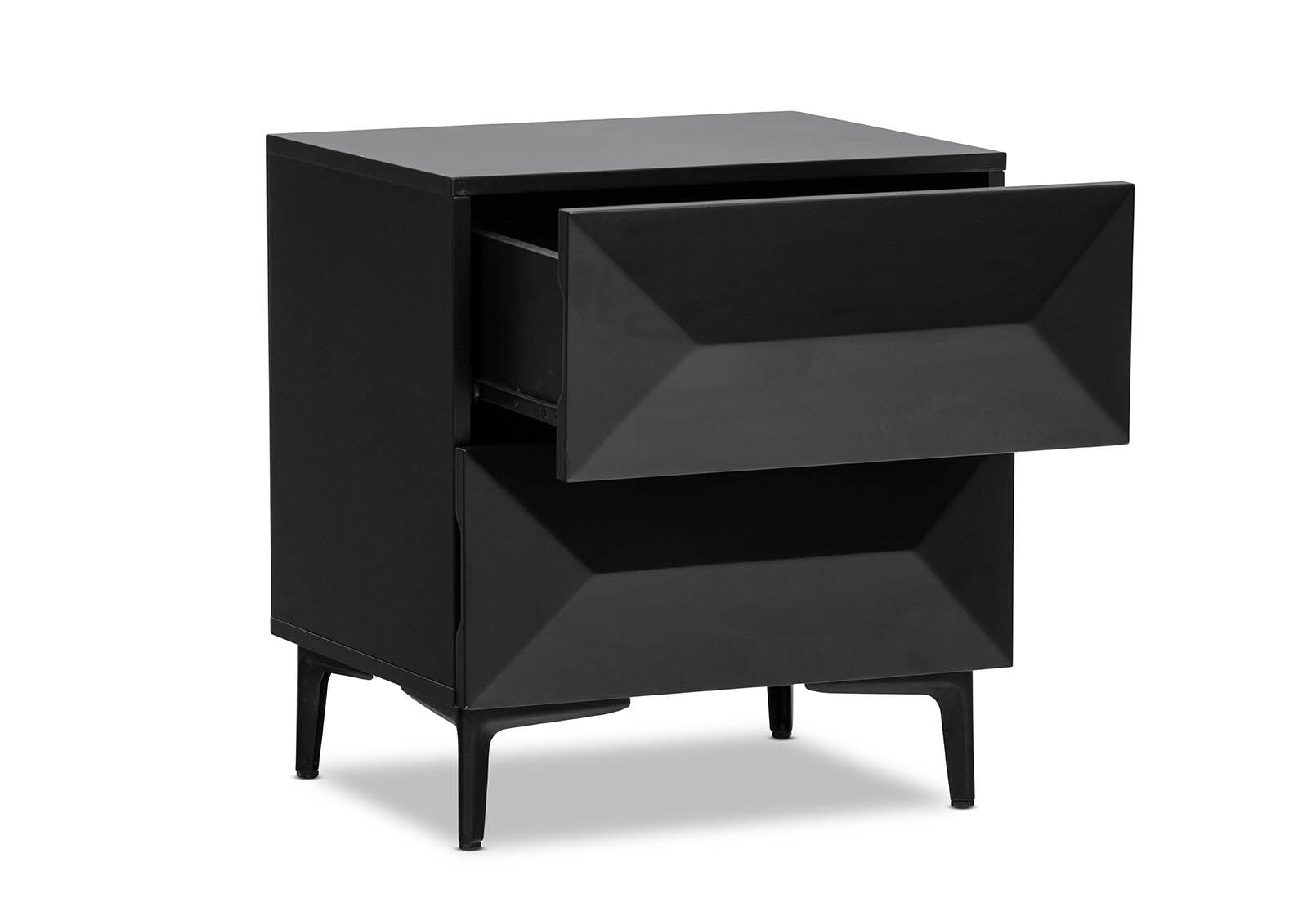 MILANA - 2 Drawer Bedside MILANA