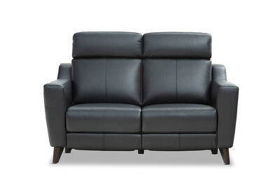 HUGH - Leather 2 Seater with Inbuilt Electric Recliners