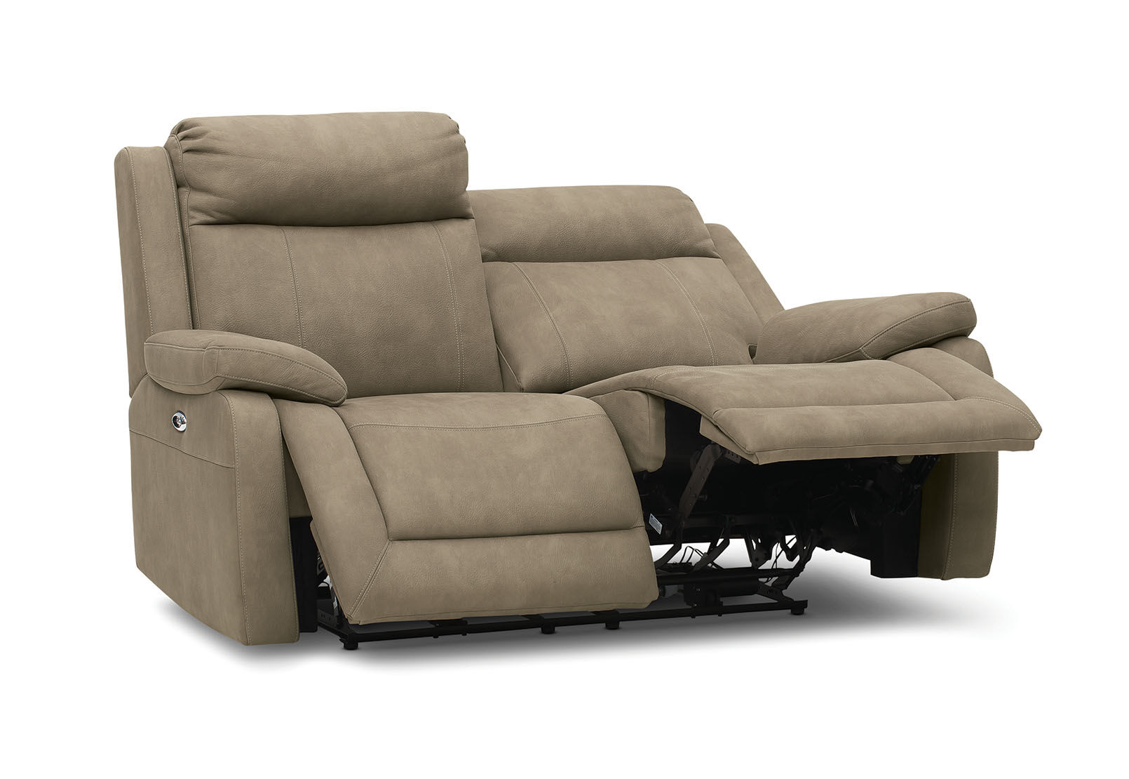 SAN MARCO - Fabric 2 Seater Sofa with Electric Recliners SAN MARCO