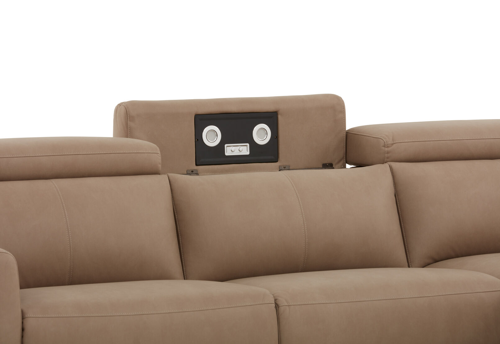 GAGE FABRIC - 3 Seater Sofa with Electric Recliner & RHF Chaise GAGE FABRIC
