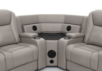 SENTINAL MK2 LEATHER - 5 Piece Corner with LHF 3 Seater SENTINAL MK2 LEATHER