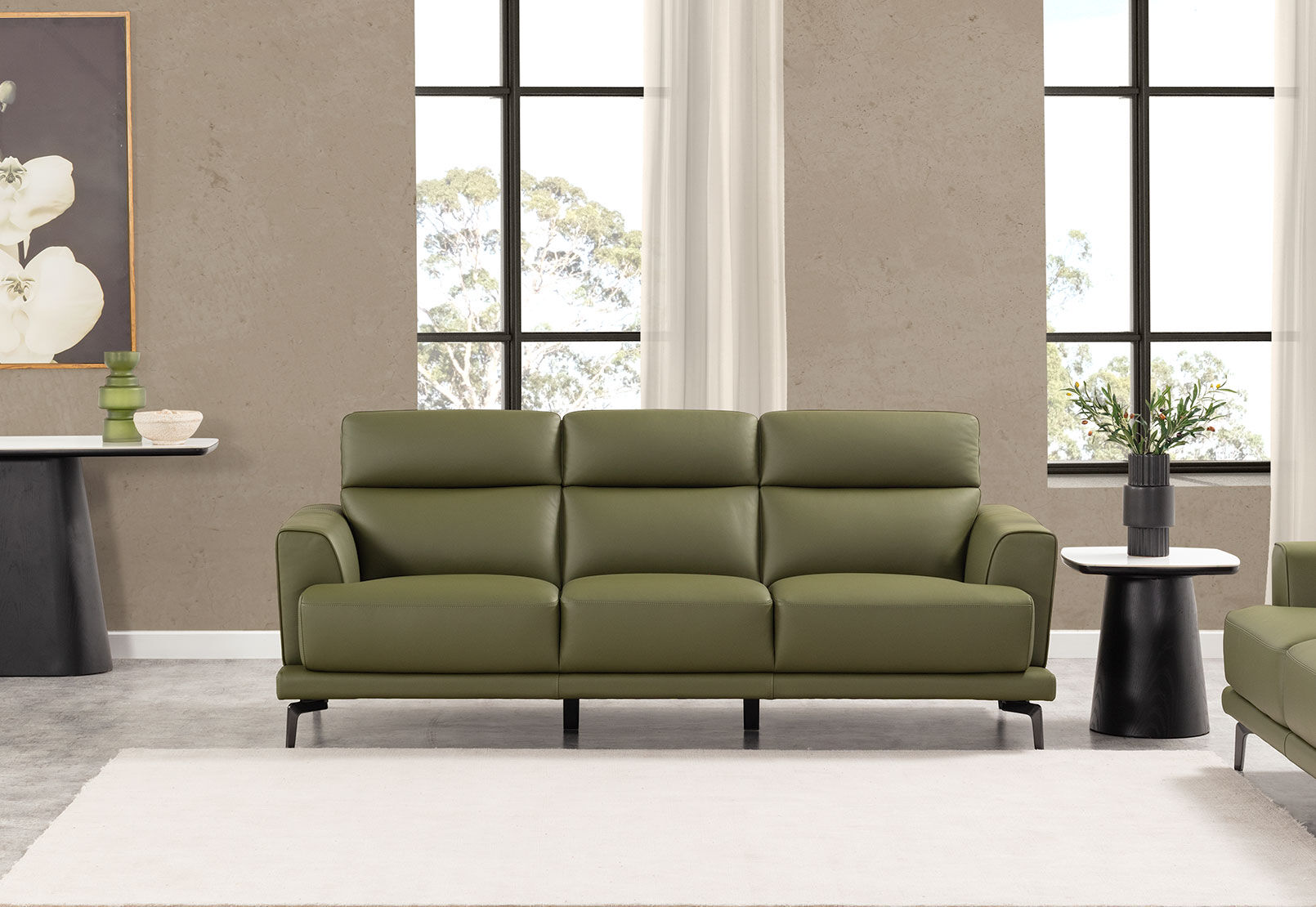 MONDRICH LEATHER - 3 Seater Sofa MONDRICH LEATHER