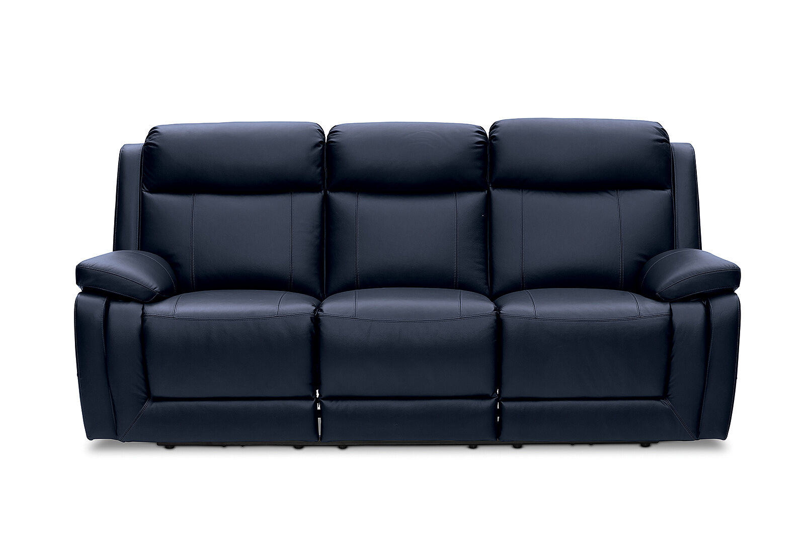 BLUE SAN MARCO Leather Seater Recliner Lounge