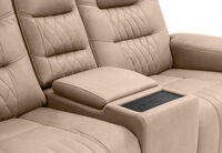 AGASSI FABRIC - 2 Seater with Dual Motor Recliners AGASSI FABRIC