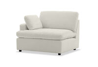 SUNNI FABRIC - Modular Left Hand Facing Chair SUNNI FABRIC