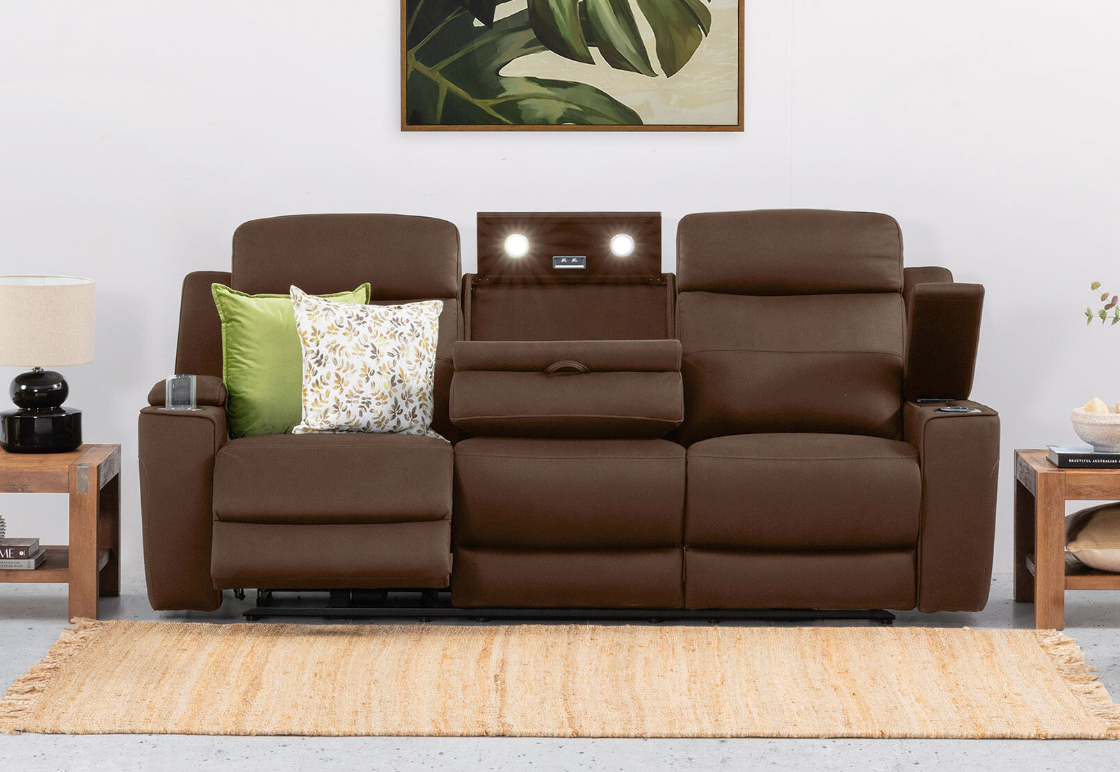 ALEXIOS - 3 Seater with Electric Recliner ALEXIOS