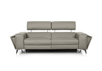 SINATRA LEATHER - 3 Seater with 2 Inbuilt Electric Recliners SINATRA LEATHER