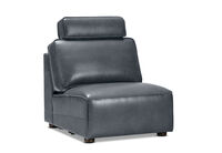 BARTELLE LEATHER - Modular Armless Chair BARTELLE LEATHER