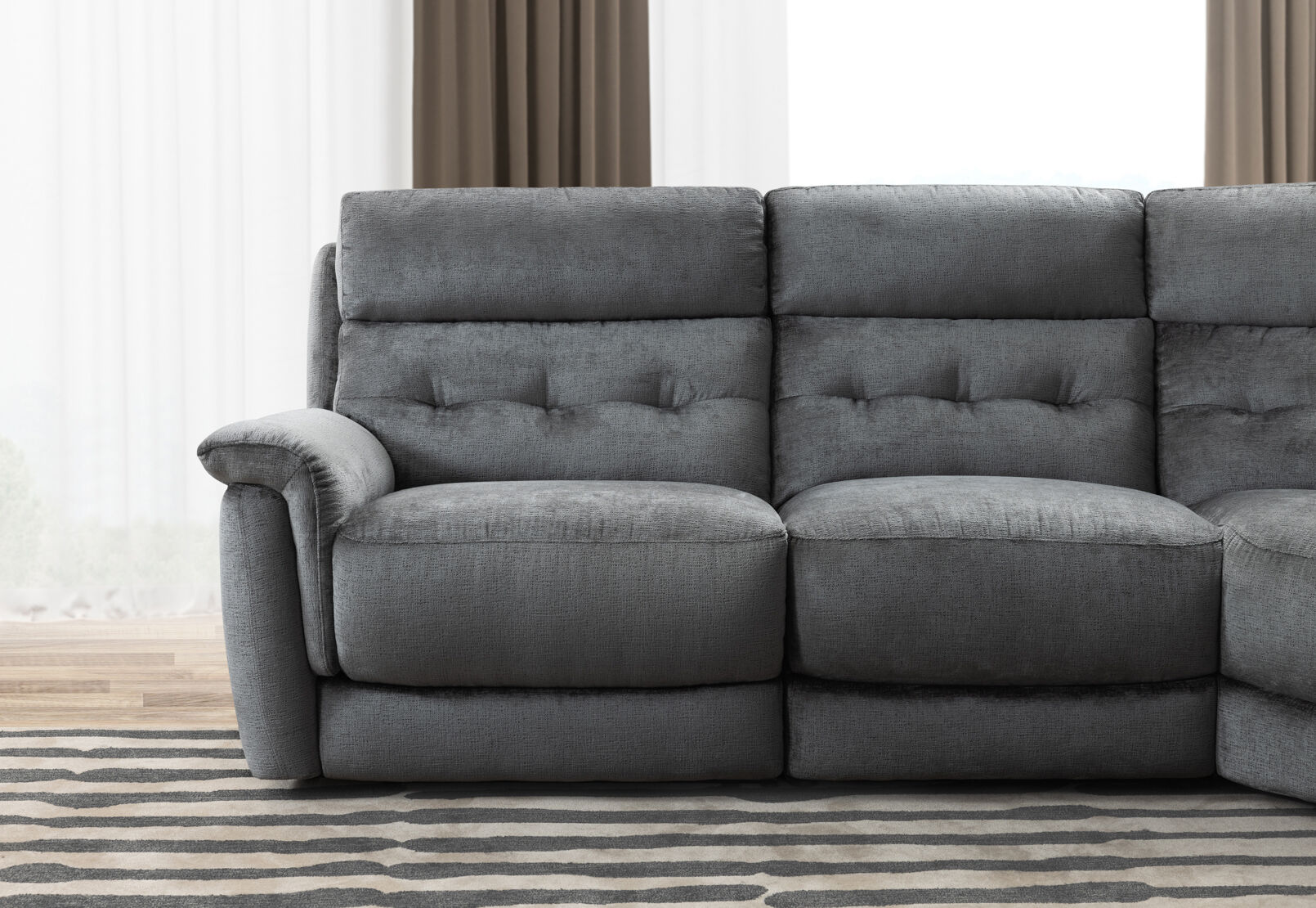 OBERTO FABRIC - Corner Lounge OBERTO FABRIC