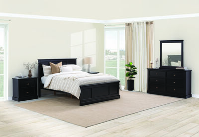 CHRYSTELLE - 4 Piece Queen Dresser Bedroom Suite.