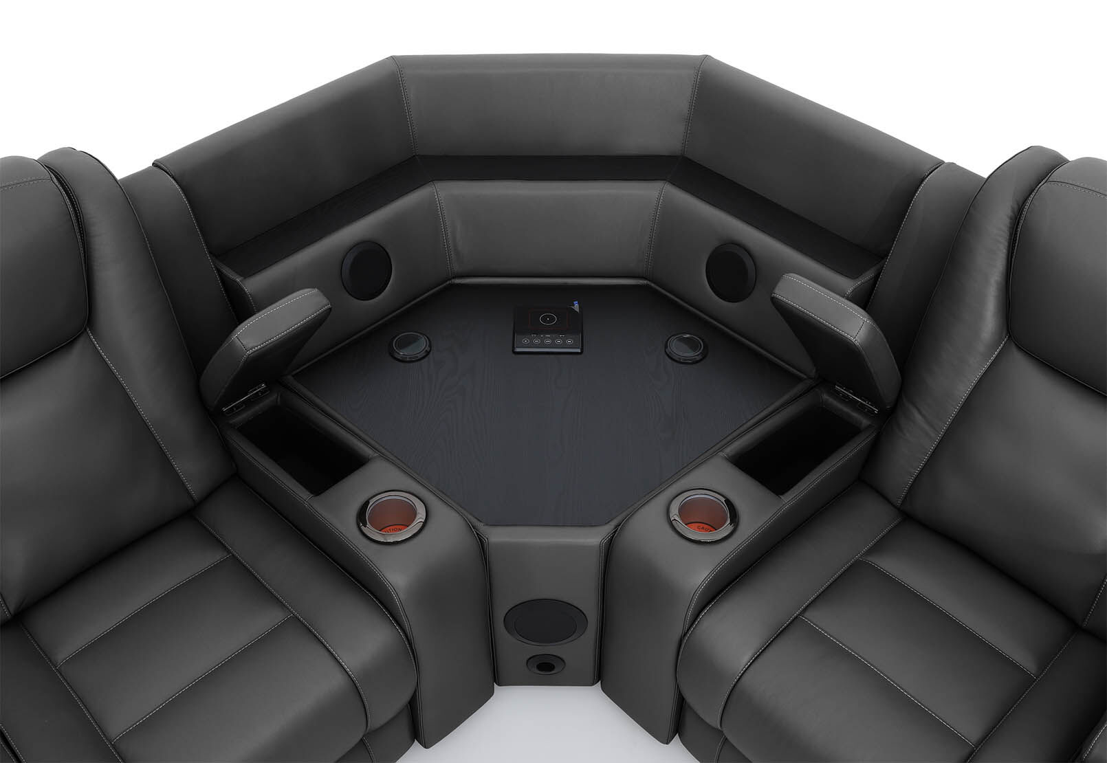 SENTINAL MK2 LEATHER - 5 Piece Corner with LHF 3 Seater SENTINAL MK2 LEATHER