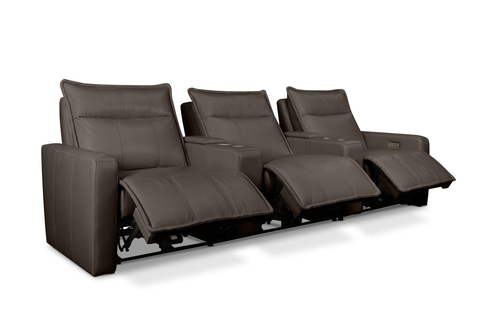 ALCINA LEATHER - 3 Seater Theatre Suite ALCINA LEATHER