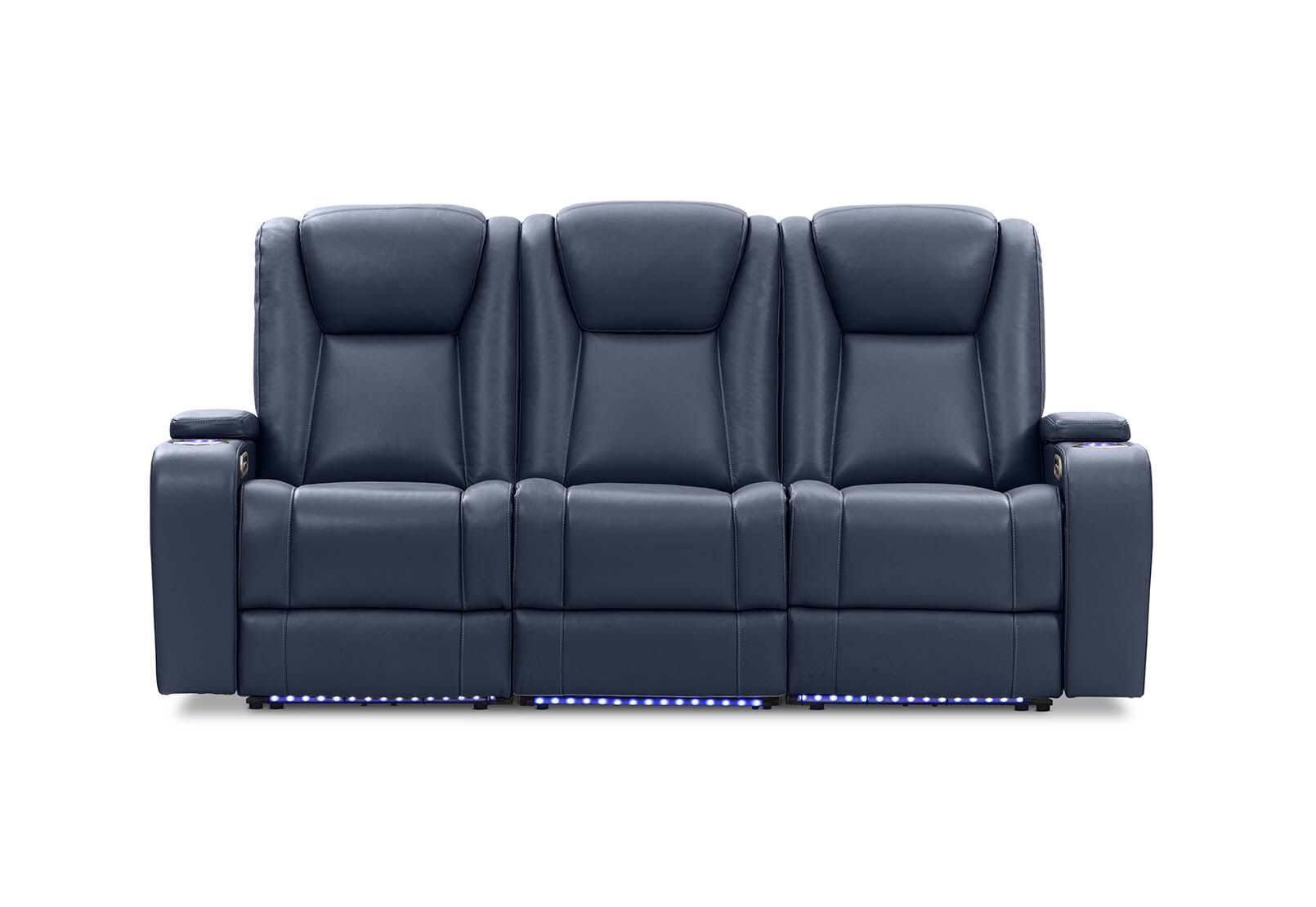 SENTINAL MK2 LEATHER - 3 Seater with 2 Electric Recliners SENTINAL MK2 LEATHER