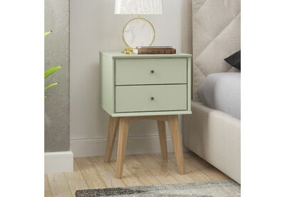 FIELDS - 2 Drawer Bedside Table