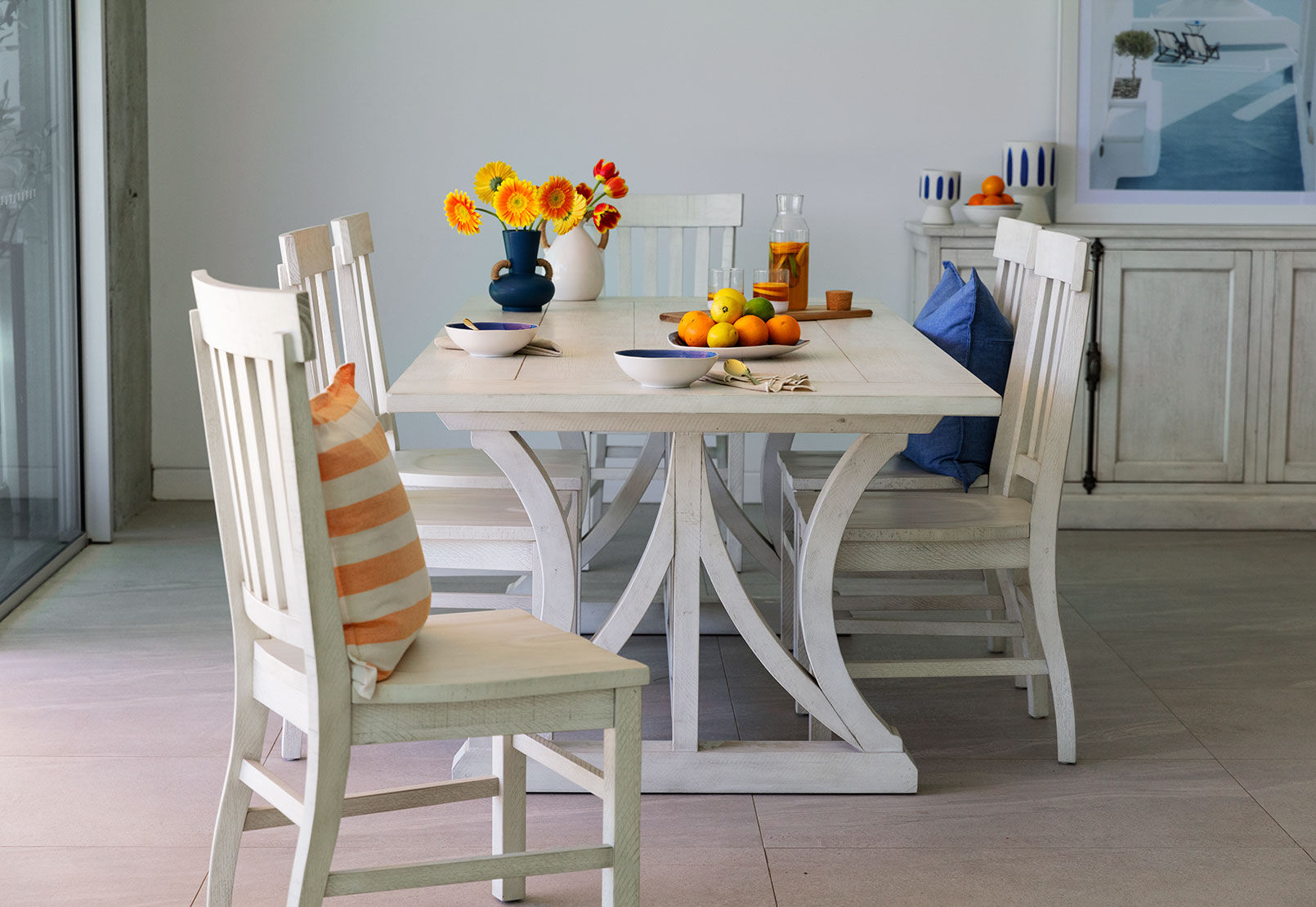 NEREIDES - 7 Piece Dining Suite NEREIDES