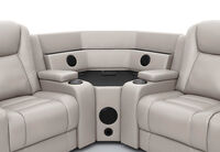 SENTINAL MK2 LEATHER - 4 Piece Corner with RHF Console SENTINAL MK2 LEATHER