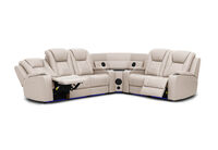 SENTINAL MK2 LEATHER - 5 Piece Corner with LHF 3 Seater SENTINAL MK2 LEATHER