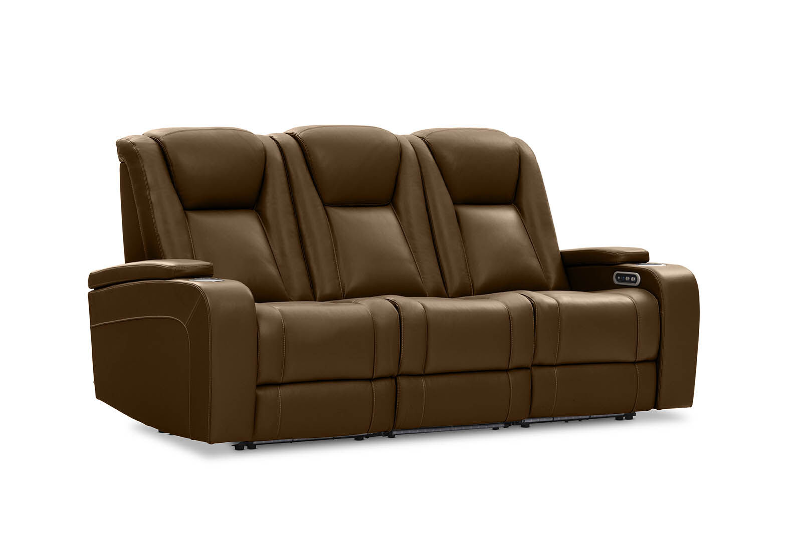 SENTINAL MK2 LEATHER - 3 Seater with 2 Electric Recliners SENTINAL MK2 LEATHER