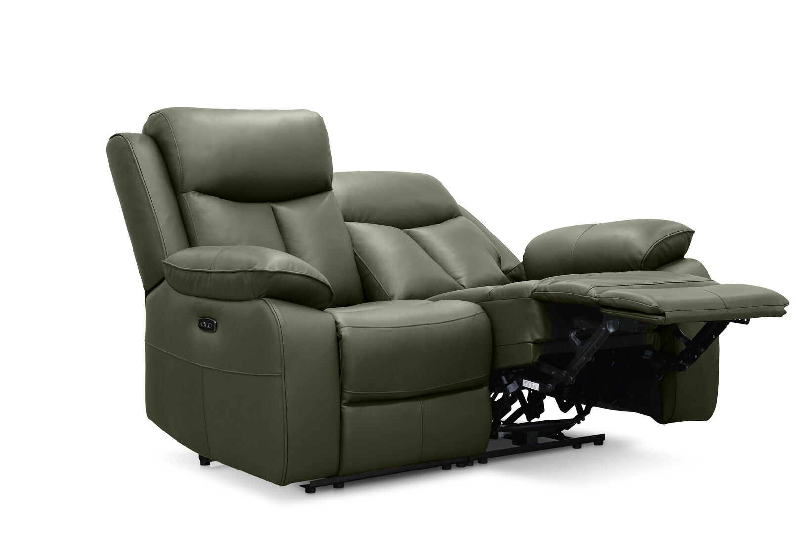 DACIA LEATHER - 2 Seater Sofa with inbuilt Electric Recliners DACIA LEATHER