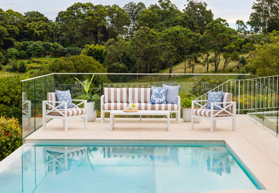 PAVILLION - 4 Piece Outdoor Lounge Setting
