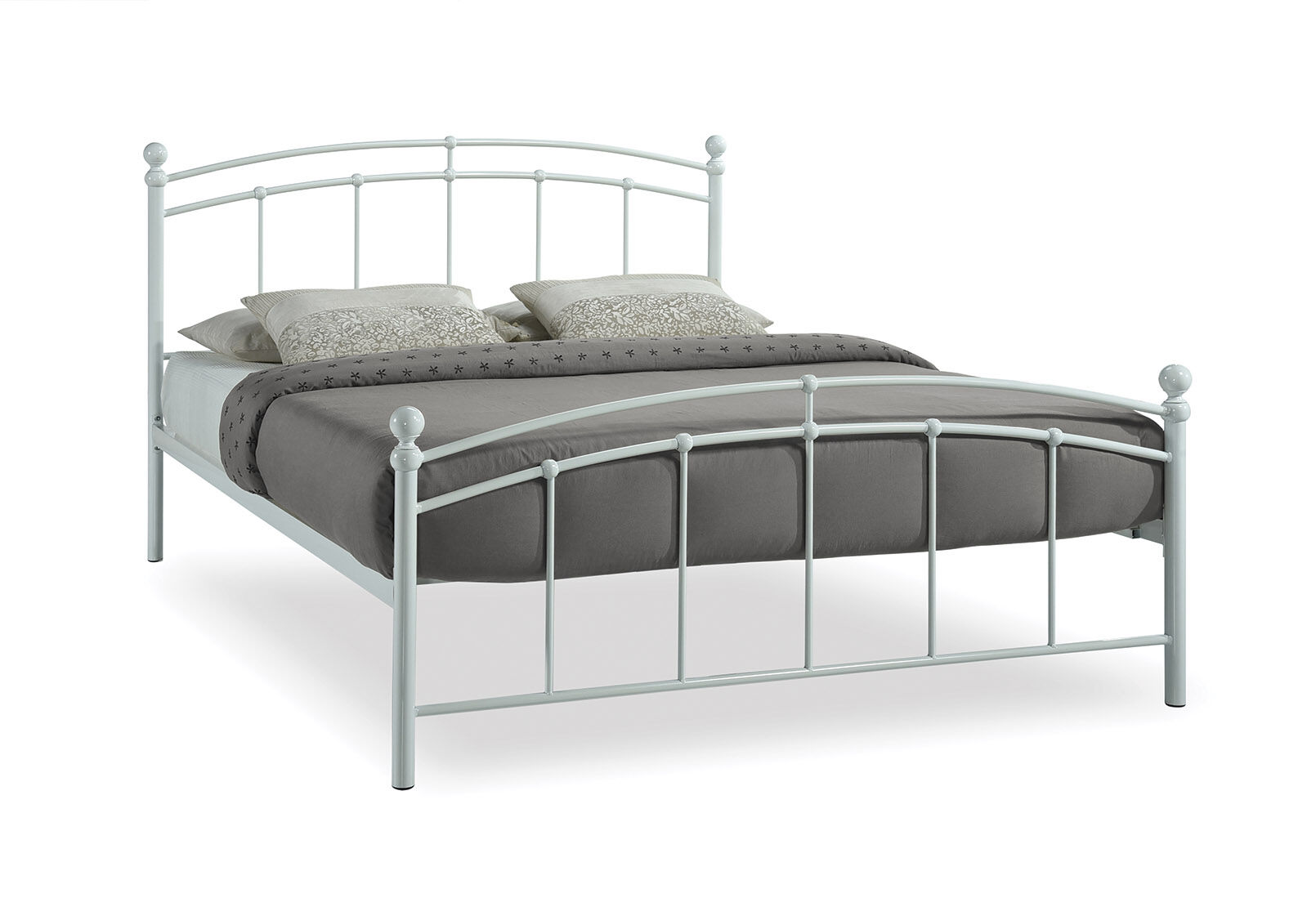 White Charlottetown White Double Bed Amart Furniture