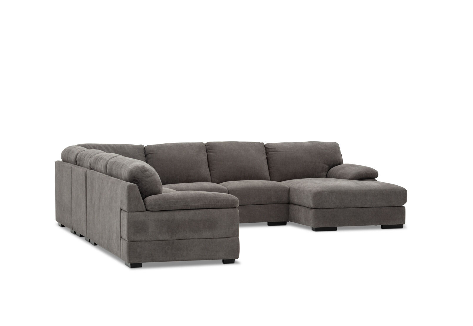CANDACE FABRIC - 7 Seater Corner RHF Chaise CANDACE FABRIC