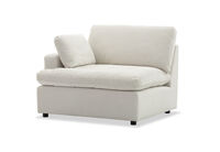 SUNNI FABRIC - Modular Left Hand Facing Chair SUNNI FABRIC