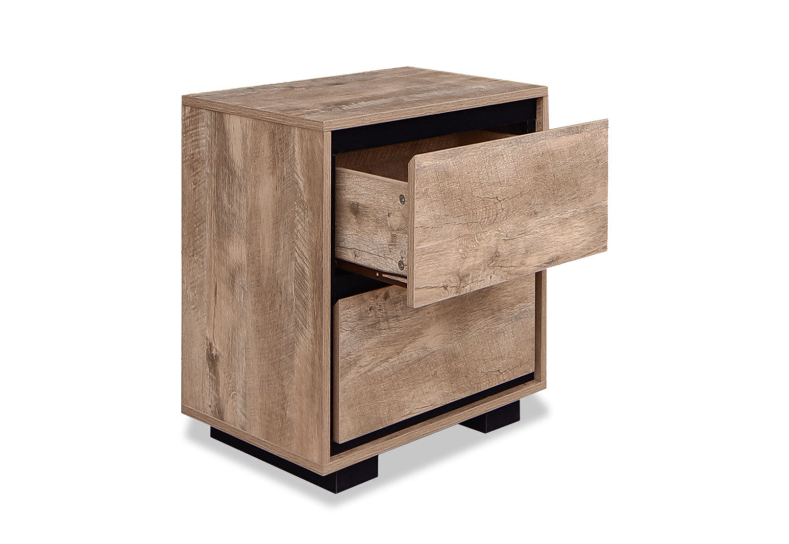 NICHOLSON - 2 Drawer Bedside NICHOLSON