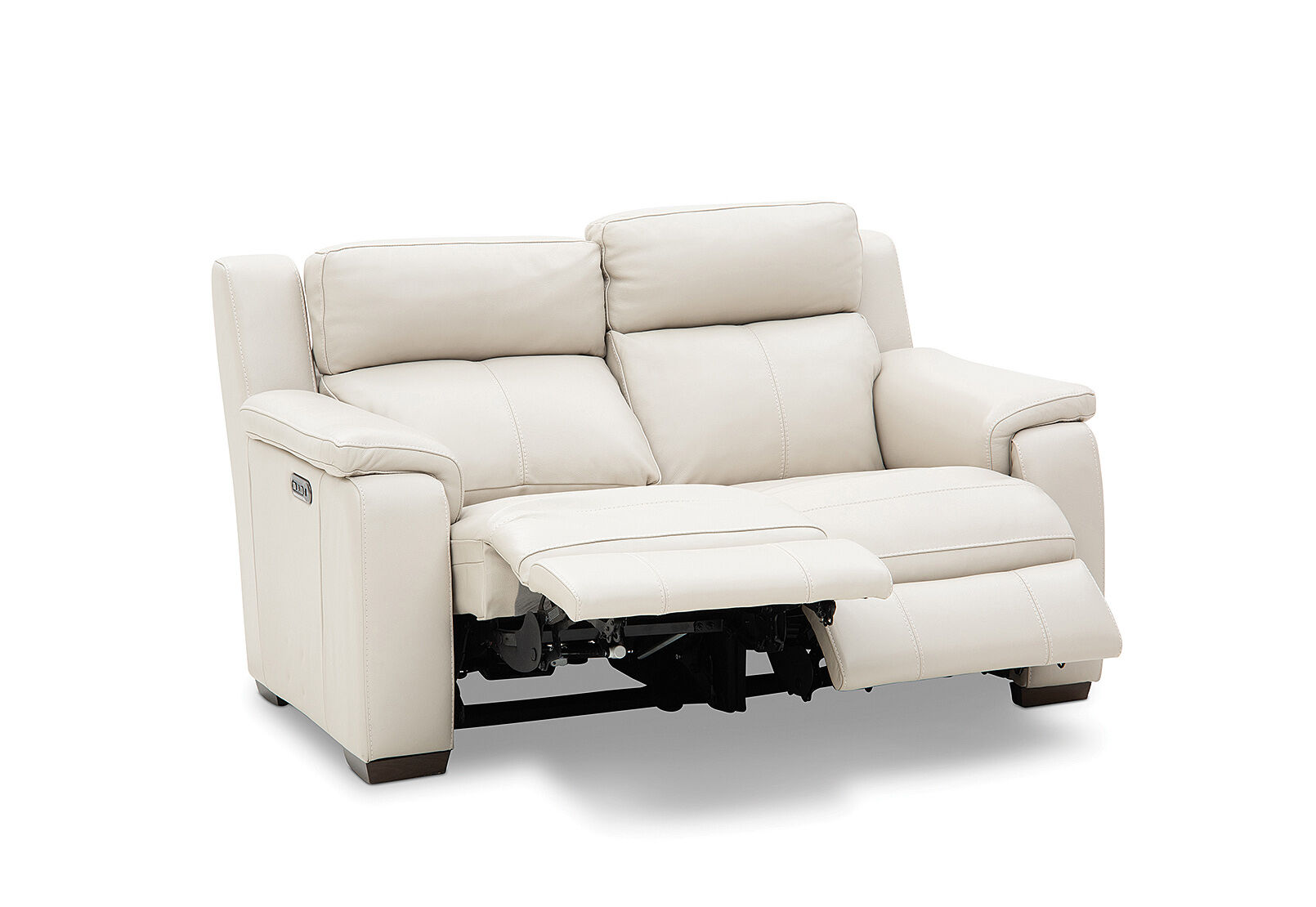 CAPELLO - Leather 2 Seater Sofa with 2 Inbuilt Electric Recliners CAPELLO