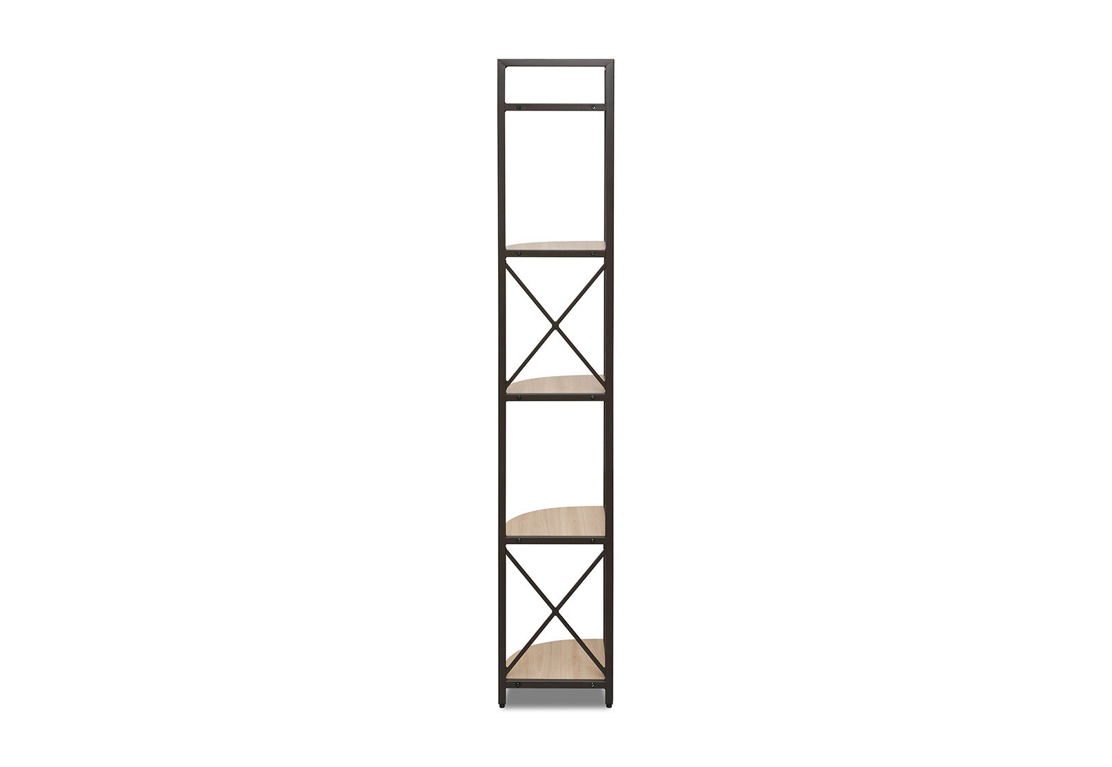 DUNN - 5 Tier Corner Bookcase DUNN