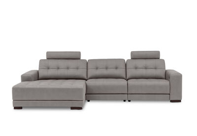 COWPER FABRIC - 3 Seater Sofa with LHF Chaise