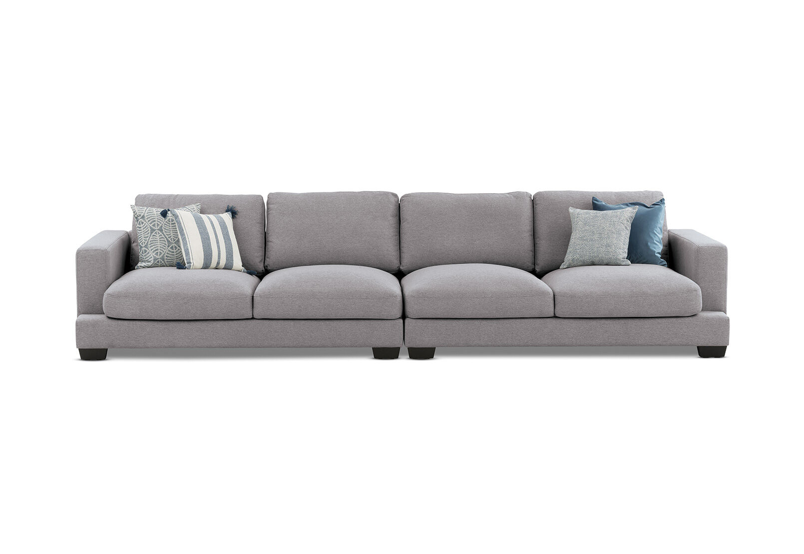 MIDGREY ZAHRA Fabric 4 Seat Sofa