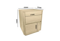 SERRANO - 2 Drawer Bedside SERRANO