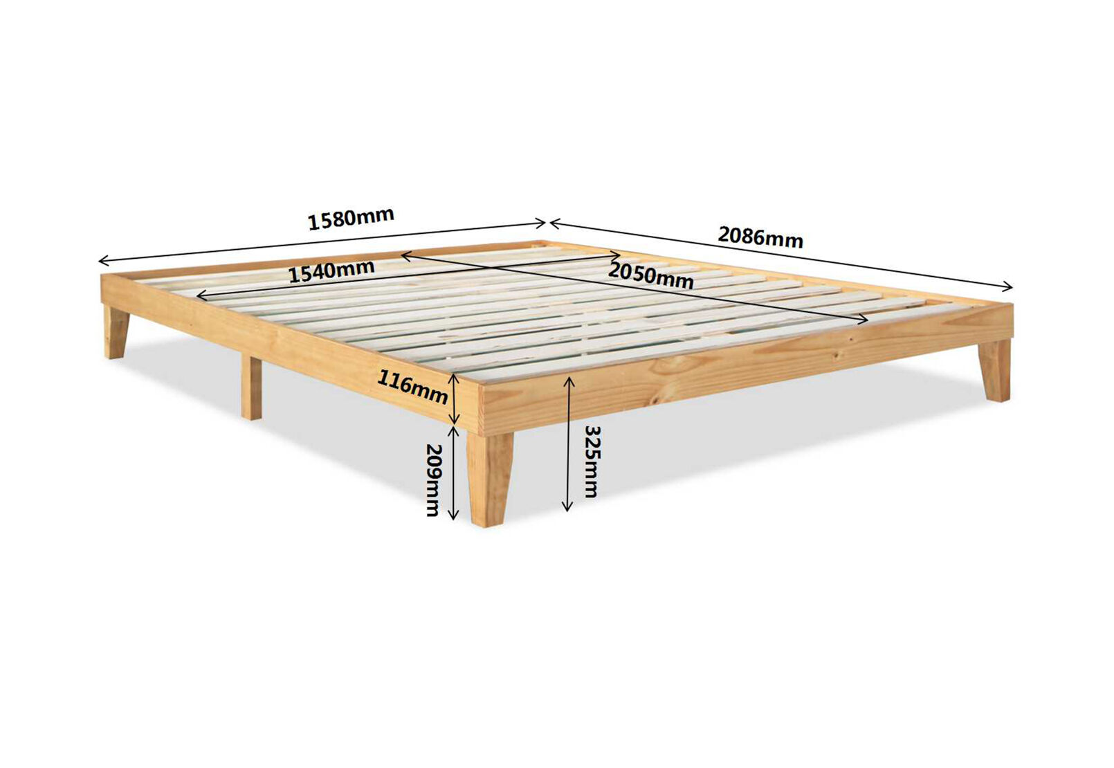 MARQUEZ - Queen Bed Base MARQUEZ