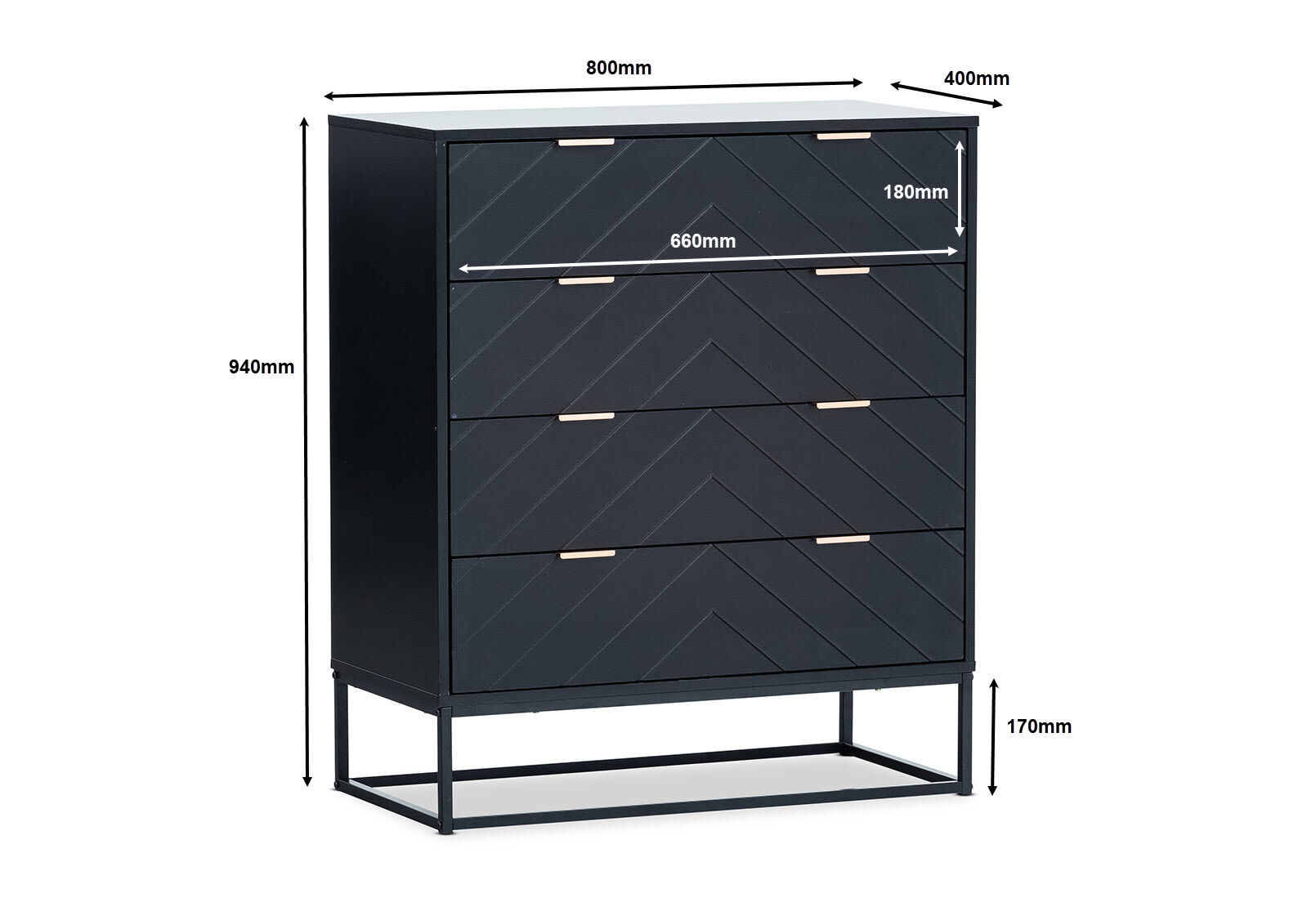 HARDING MK2 - 4D Tall Chest HARDING MK2