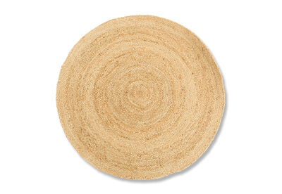 SIKA - 200cm Round Jute Rug