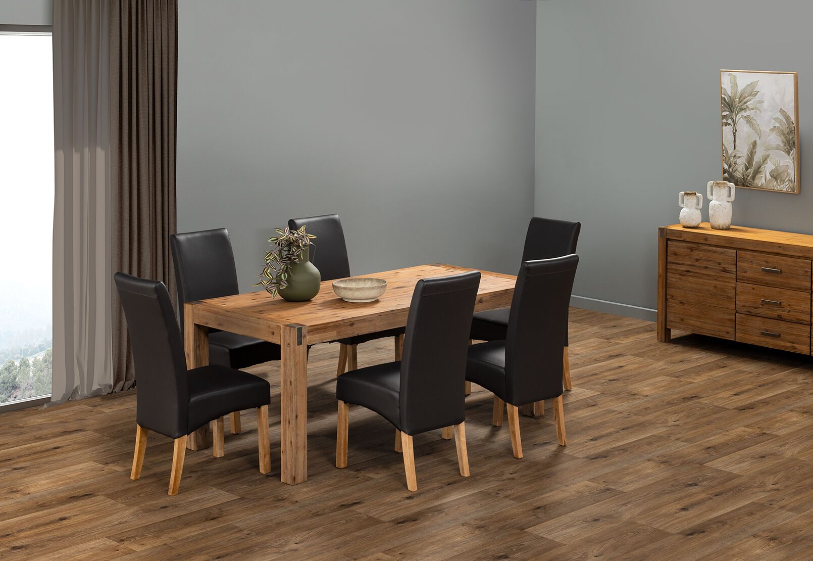 SILVERWOOD MK2 - 7 Piece Dining Suite SILVERWOOD MK2