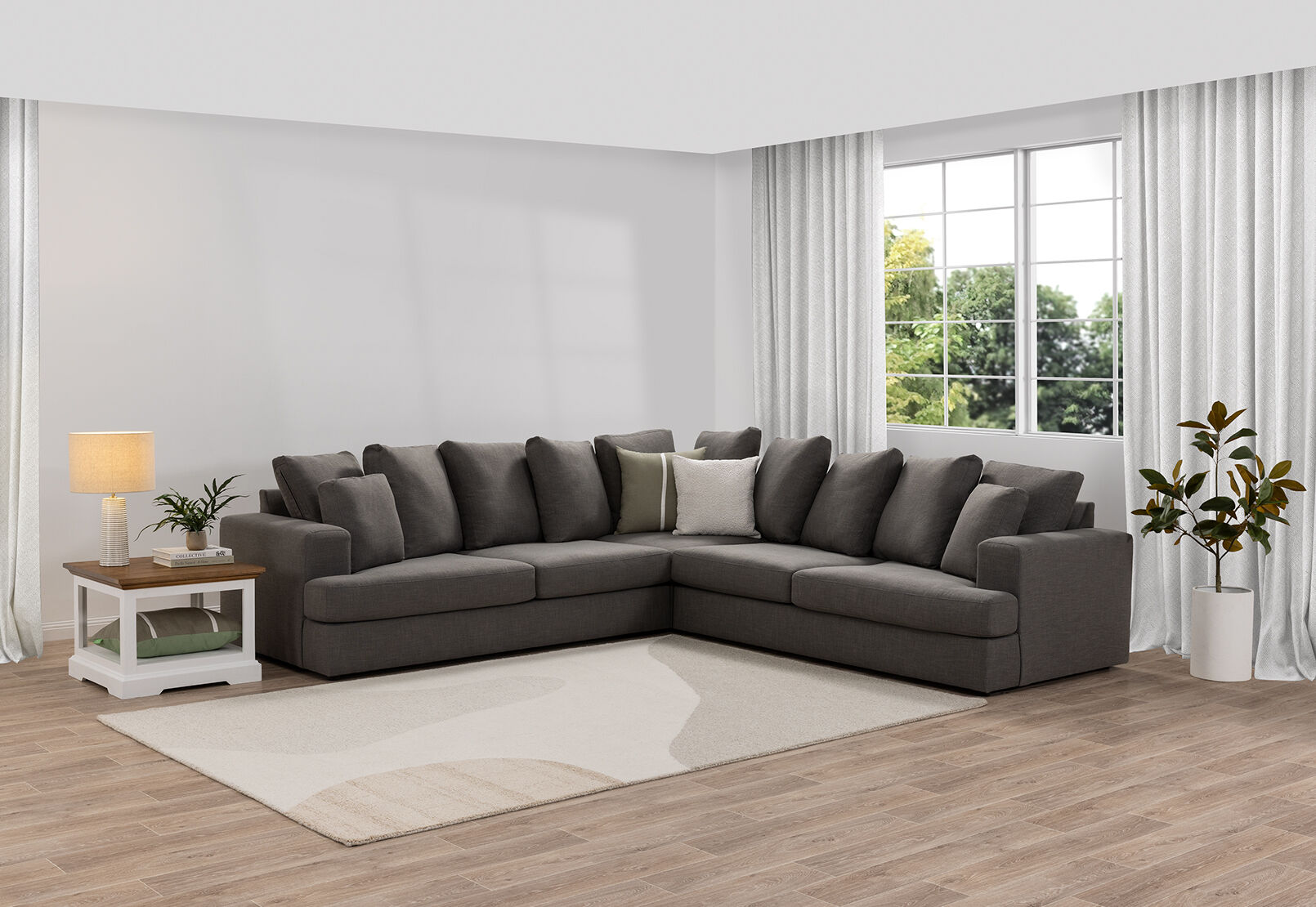 SORAYA FABRIC - Corner Lounge SORAYA FABRIC