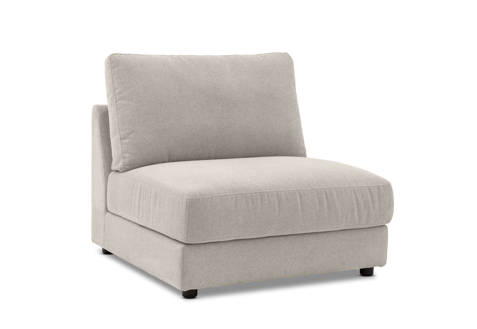 RAQUEL FABRIC - Modular Armless Chair RAQUEL FABRIC