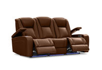SENTINAL MK2 LEATHER - 3 Seater with 2 Electric Recliners SENTINAL MK2 LEATHER