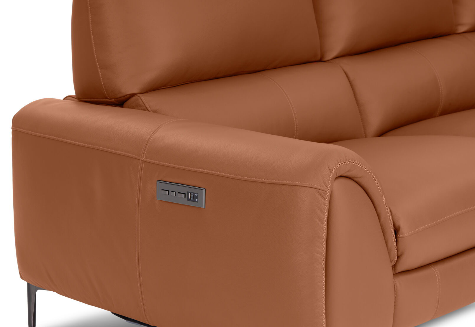 DOMINICO LEATHER - 2.5 Seater Electric Recliners DOMINICO LEATHER